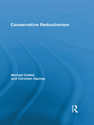 cover image of Conservative Reductionism